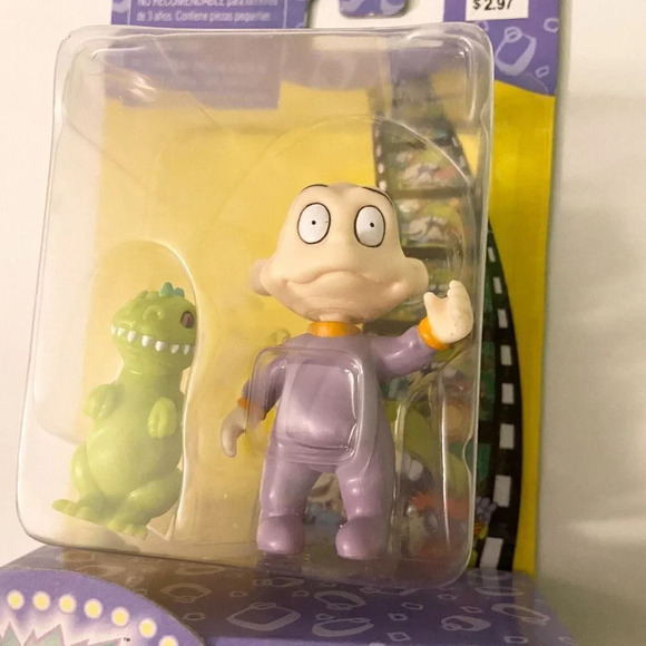 Vintage 1998 The Rugrats Movie Baby Dil Collectible Nickelodeon Mattel Figure - Picture 13 of 13